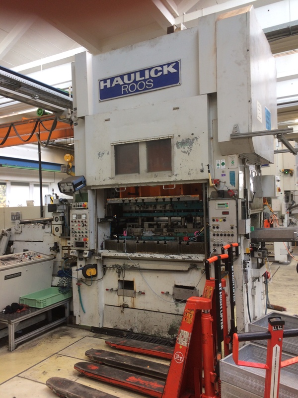 Haulick RV 160-1600 R 冲床 PR2467, 二手